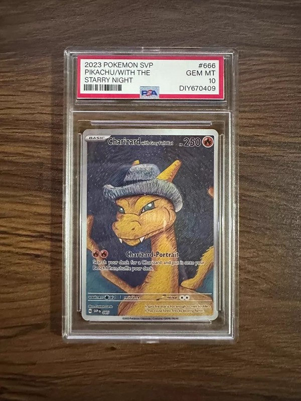 Charizard Pokémon card Charizard-Portrait 2023 Pokemon SVP(Equivalent to PSA 10) view 2