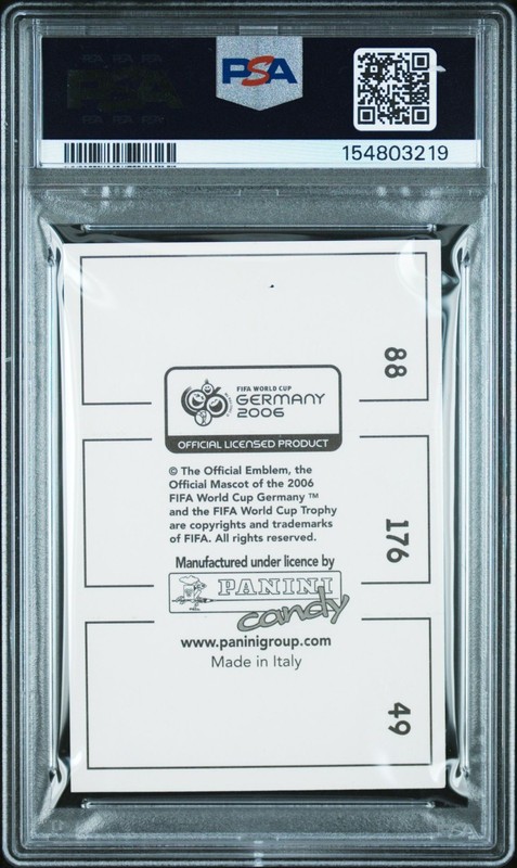 2006 PANEL CRISTIANO RONALDO/DAVID BECKHAM/ZLATAN IBRAHIMOVIC PSA 8 view 2