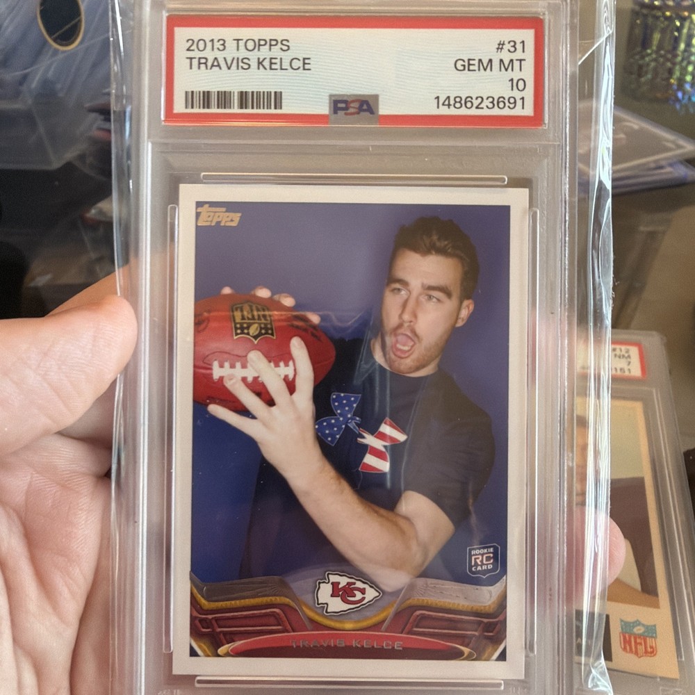 Travis Kelce 2013 Rookie Card PSA Gem Mint 10 Topps #31 RC