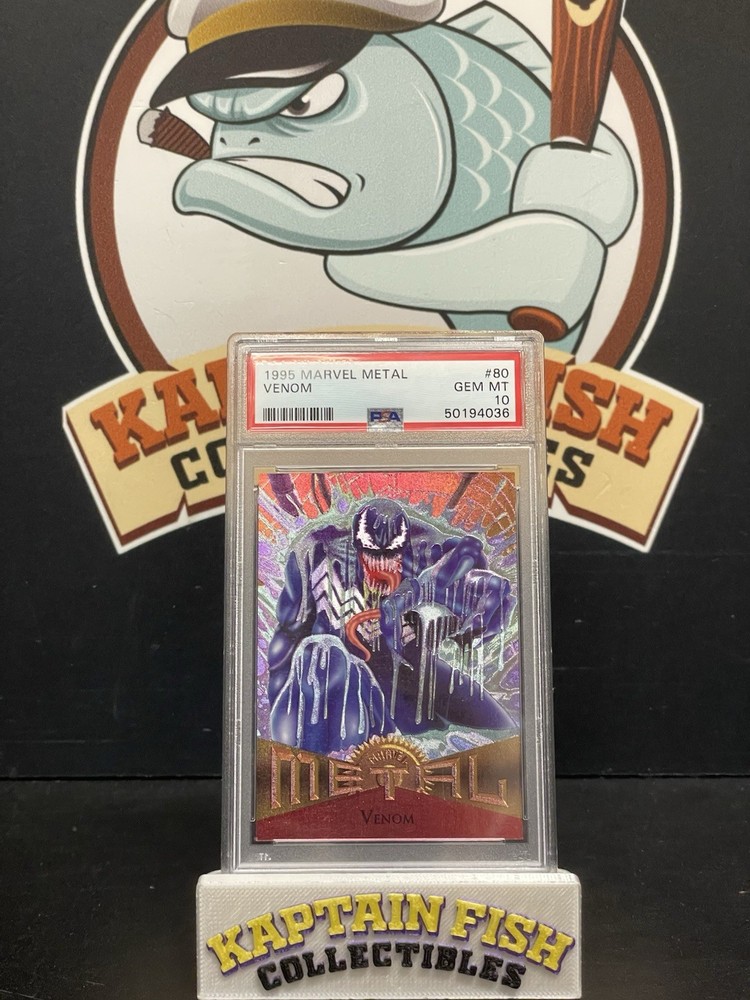 1995 Marvel Metal Venom #80 PSA 10