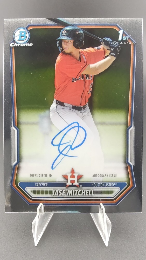 2026 Bowman Chrome JASE MITCHELL 1st Bowman Chrome Auto #CPA-JM HOUSTON ASTROS