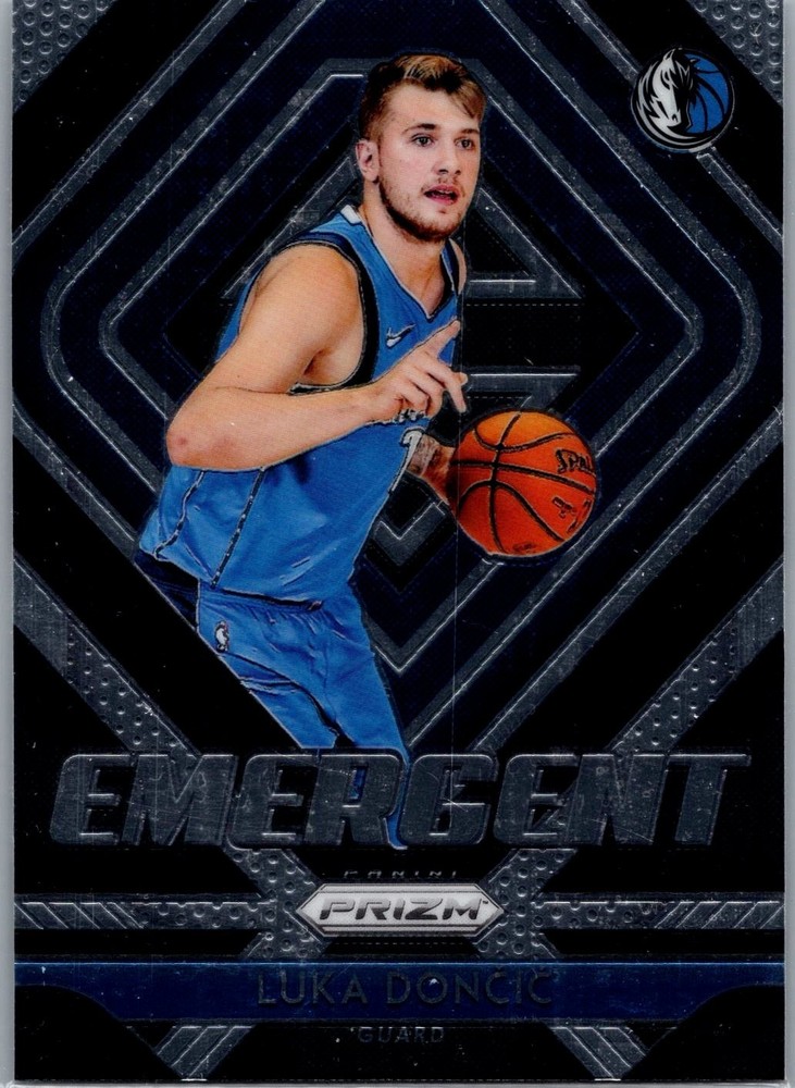 2018-19 Panini Prizm Luka Doncic #3 Emergent RC Dallas Mavericks