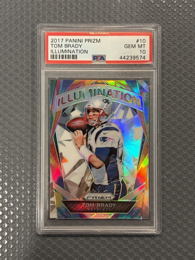 Tom Brady 2017 Prizm Illumination PSA 10 GEM MINT Patriots #10 Rare SSP