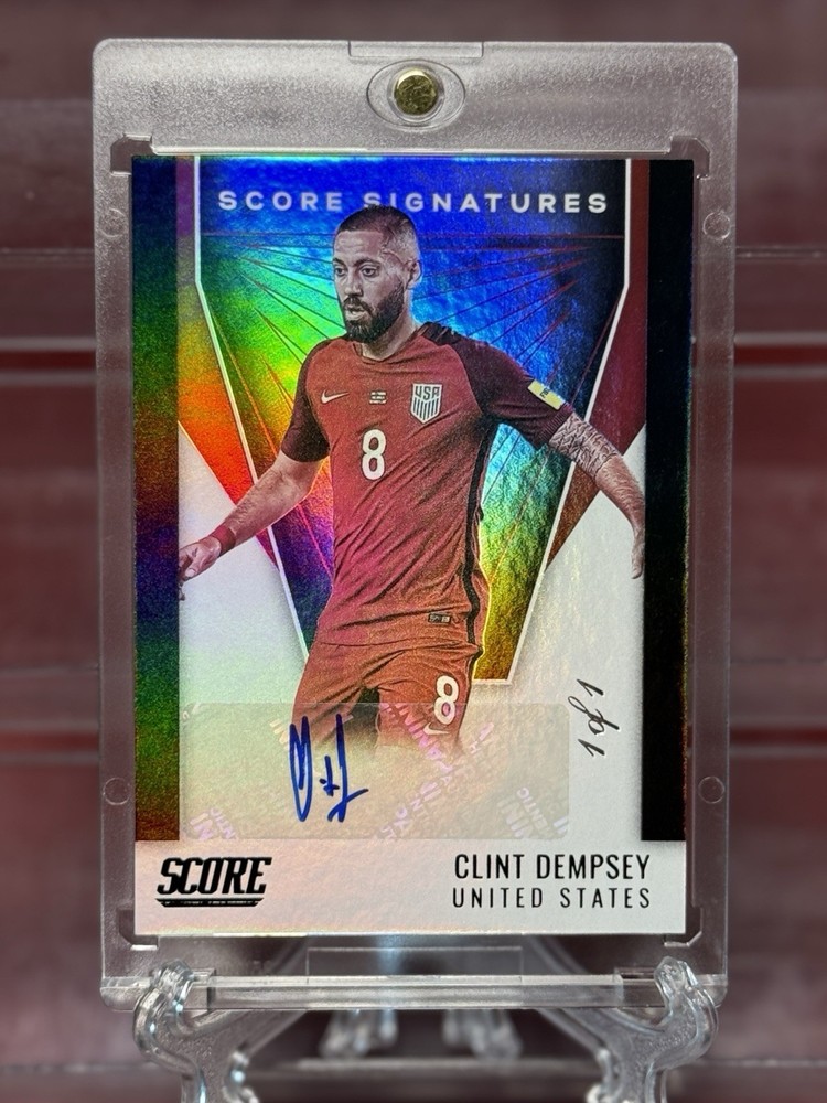 Clint Dempsey Auto - 2021/22 FIFA Score - USA - True 1/1
