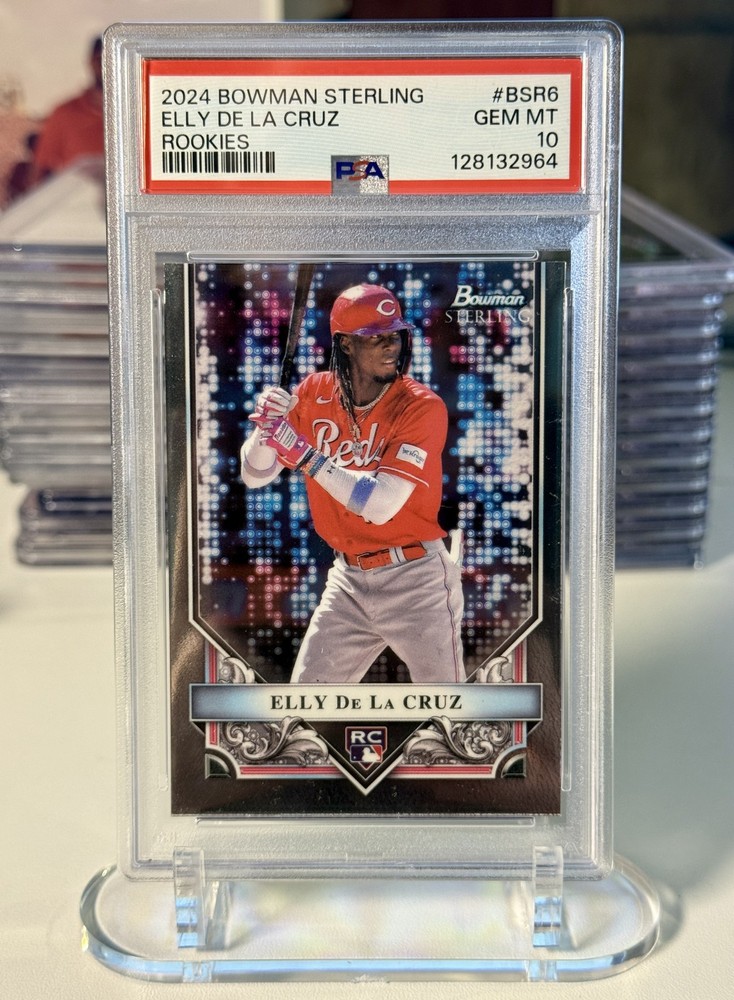 🔥 2024 Bowman Sterling Elly De La Cruz Rookie - PSA 10 🔥