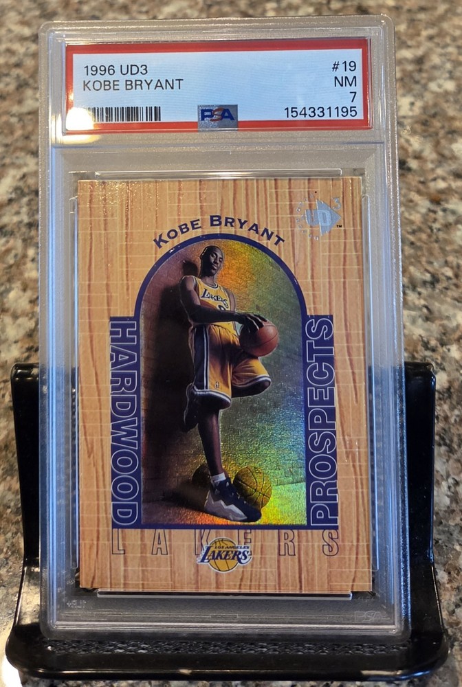 1996-97 Upper Deck UD3 - Hardwood Prospects Kobe Bryant Psa 7 - Free Shipping