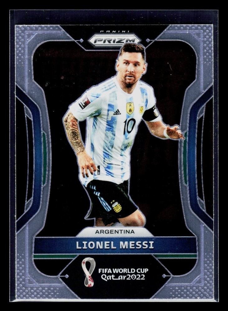2022 Panini Prizm FIFA World Cup Qatar Soccer Lionel Messi Argentina #7