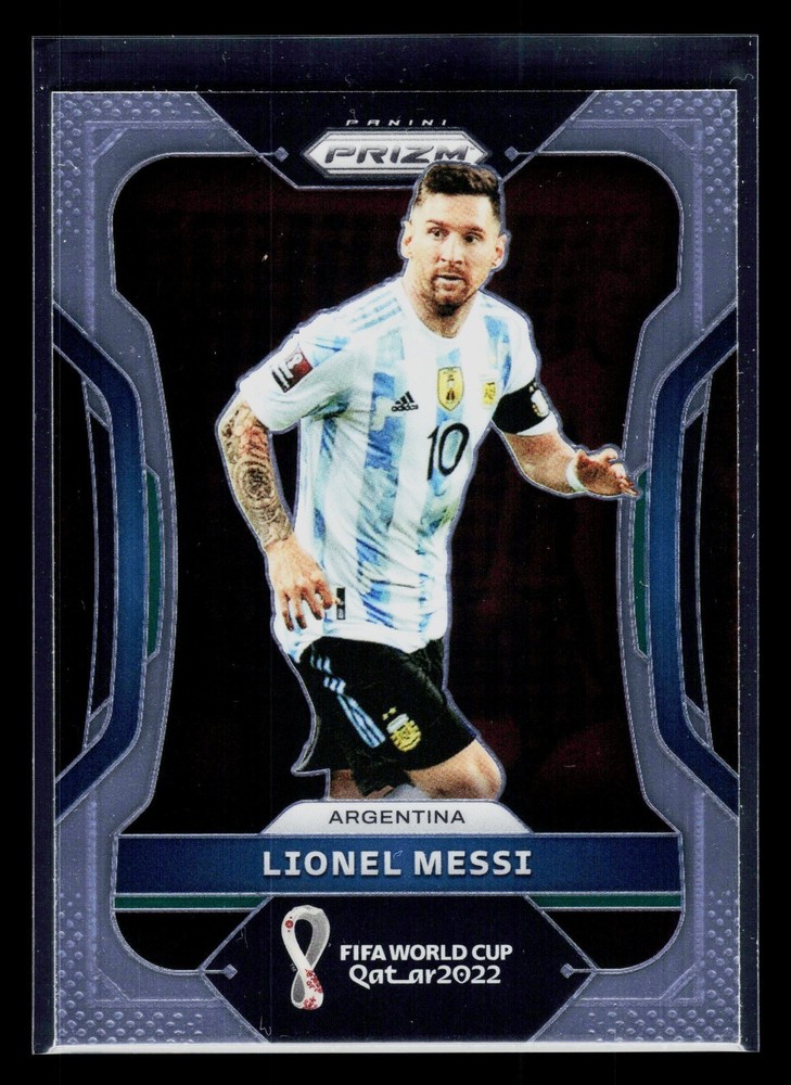 2022 Panini Prizm FIFA World Cup Qatar Soccer Lionel Messi Argentina #7