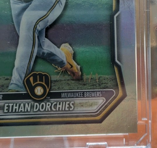 🔥2026 Bowman Ethan Dorchies 1st Bowman 1/1 🔥 Brewers (Not Superfractor)  view 2