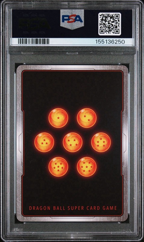 Dragon Ball Super DBS FB05-119 Son Goku Secret Rare SCR Alternate Art PSA 10 view 2