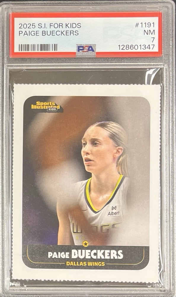 PSA 7 2025 Sports Illustrated Kids SI KIDS Paige Bueckers Rookie!