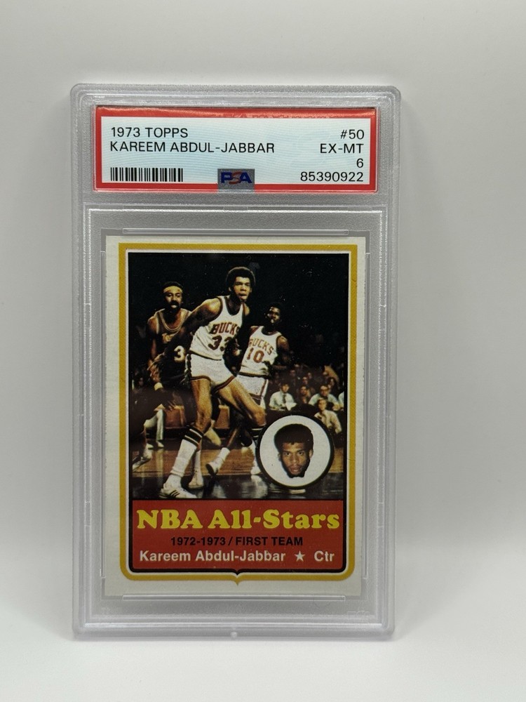 1973-74 Topps Kareem Abdul-Jabbar #50 PSA 6 HOF