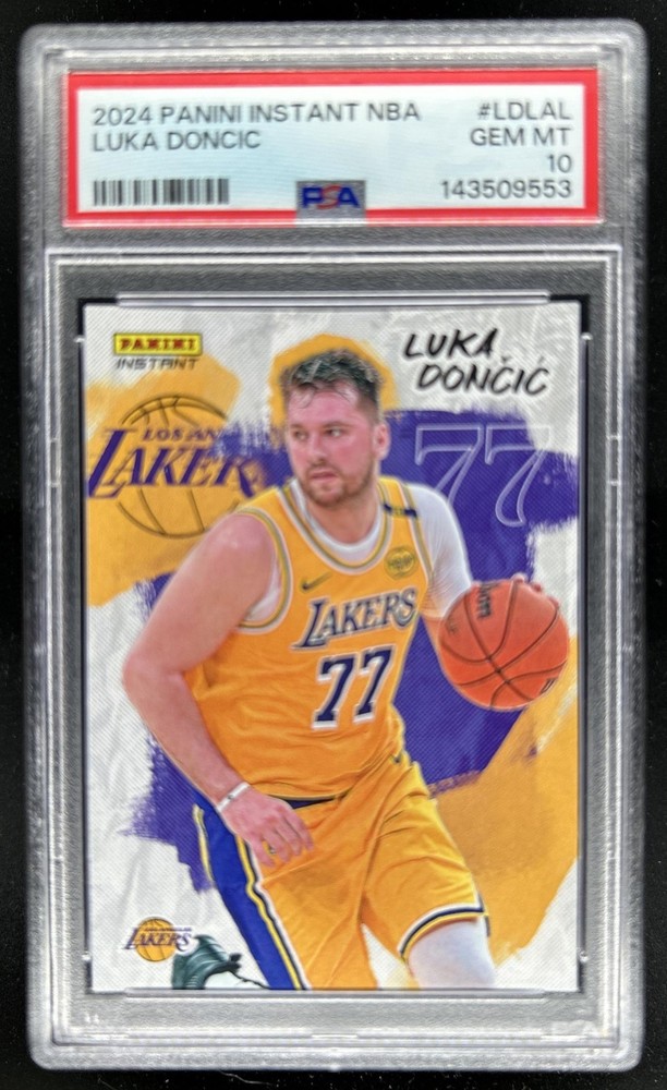 2024-25 Panini Instant NBA Luka Doncic #LD-LAL Lakers PSA 10 GEM MINT