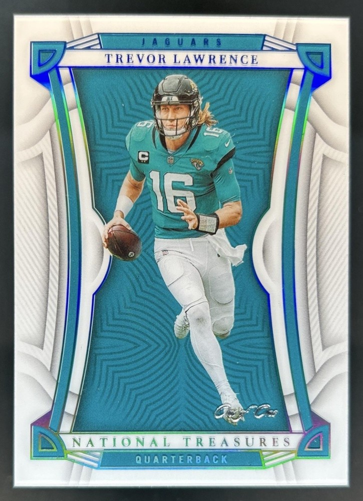 2022 Panini National Treasures Trevor Lawrence Platinum #1/1 Jaguars