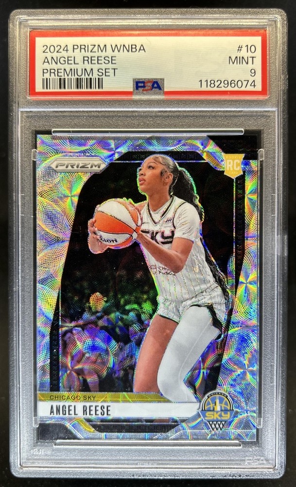 2024 Panini WNBA Prizm Angel Reese RC Premium Box Rookie #/99 Sky PSA 9