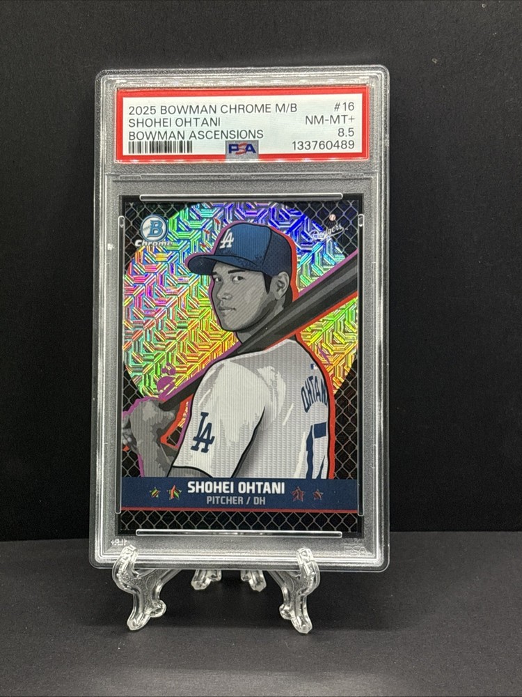 2025 Bowman Mega Shohei Ohtani Ascensions PSA 8.5 #16 Dodgers