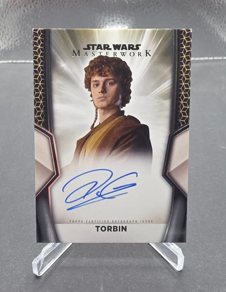 2025 Topps Star Wars Masterwork Dean-Charles Chapman as Torbin Auto Card #A-DCC