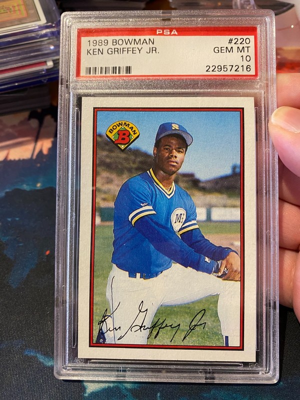 1989 Bowman Ken Griffey Jr. PSA 10