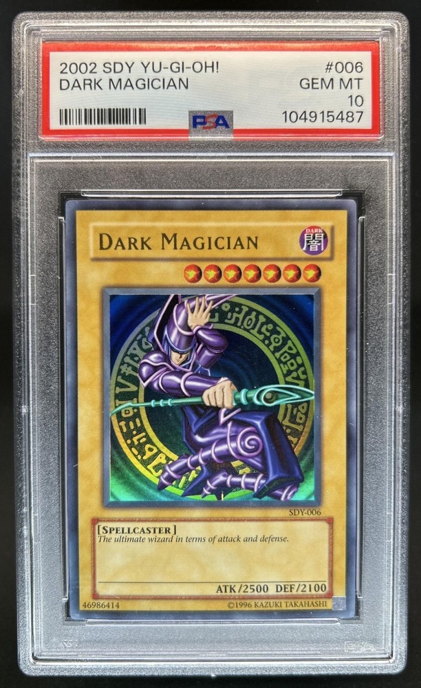 2002 Yu-Gi-Oh Starter Deck: Yugi Dark Magician #SDY-006 PSA 10 GEM MINT
