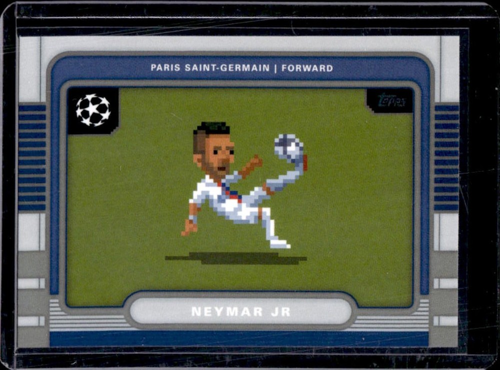 2025-26 Topps UEFA CC Neymar Jr 8Bit Shots #8B-6 PSG