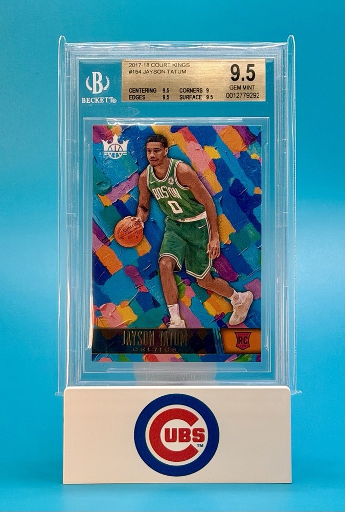 2017-18 Panini Court Kings - Jayson Tatum #154 Level 2 Rookie RC BGS 9.5 HOF 🔒