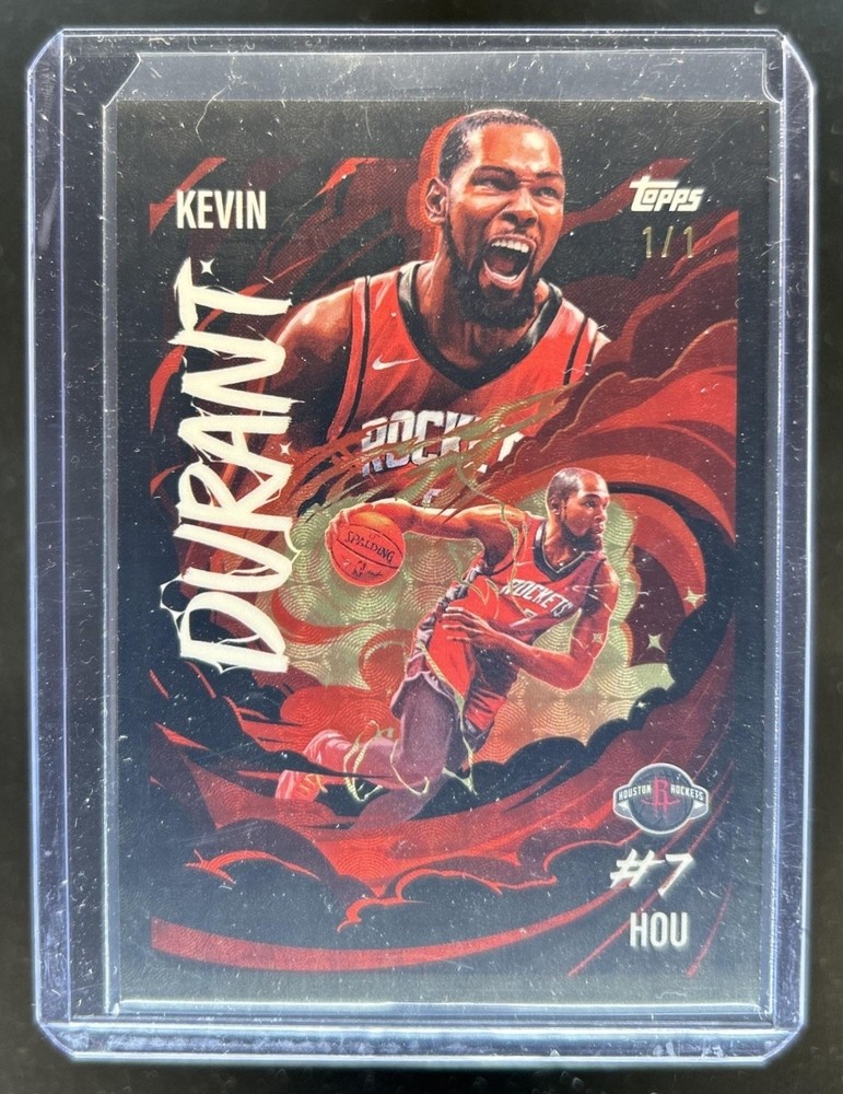 2025-26 Topps Chrome Kevin Durant Ultra Violet All-Star SuperFractor SSP #1/1