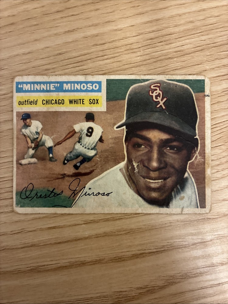 1956 Topps - Minnie Minoso #125 Vintage Baseball Card White Sox