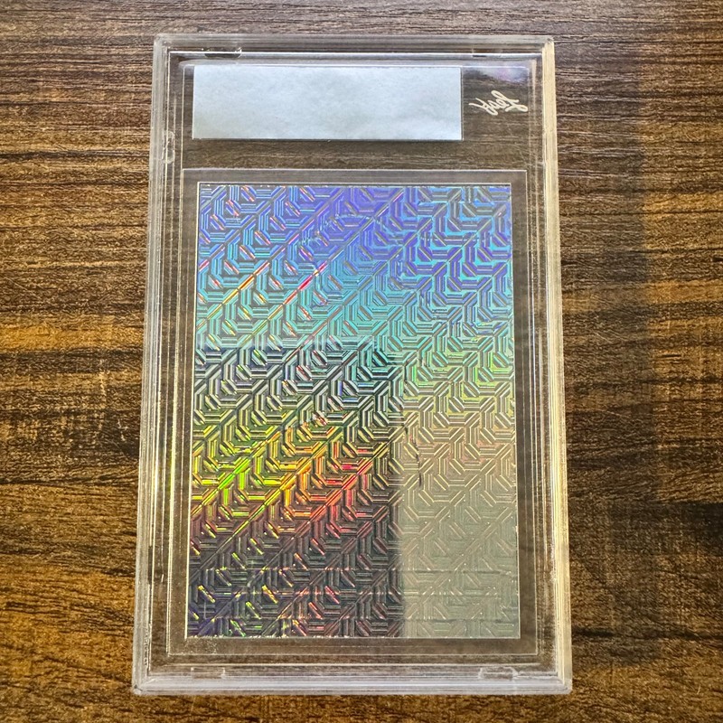 2021 Leaf Pro Set Metal Cristian Hernandez Mojo Ivory Pre-Production Auto #1/1 view 2
