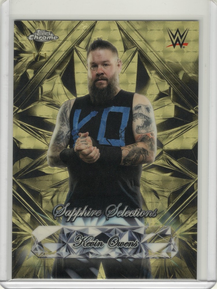 🚨 Kevin Owens 1/1 SuperFractor Sapphire Selections 2026 Topps Chrome Sapphire