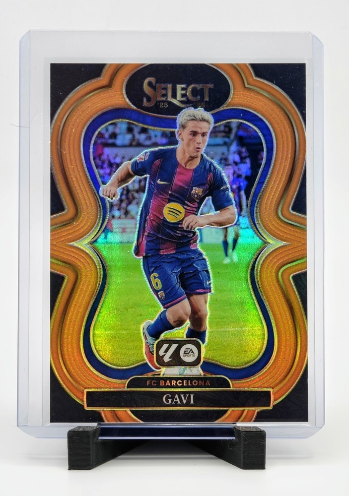 2025-26 Select La Liga Select Gavi #103 Mezzanine Orange /75 FC Barcelona