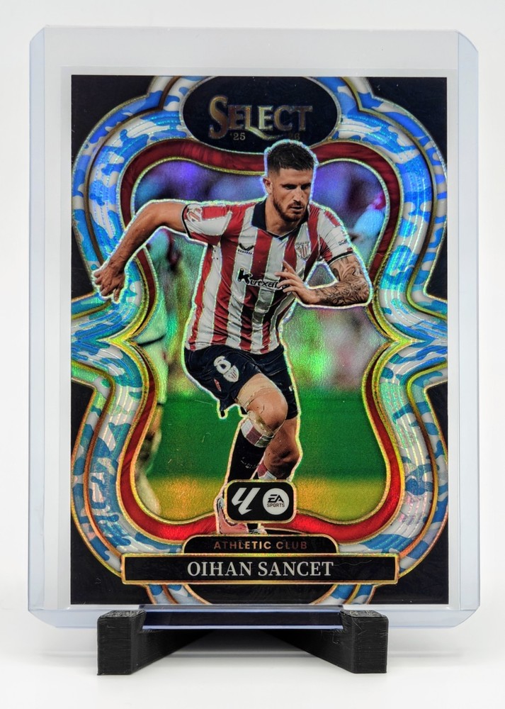 2025-26 Select La Liga Oihan Sancet #131 Mezzanine Winter Camo /30 Athletic Club