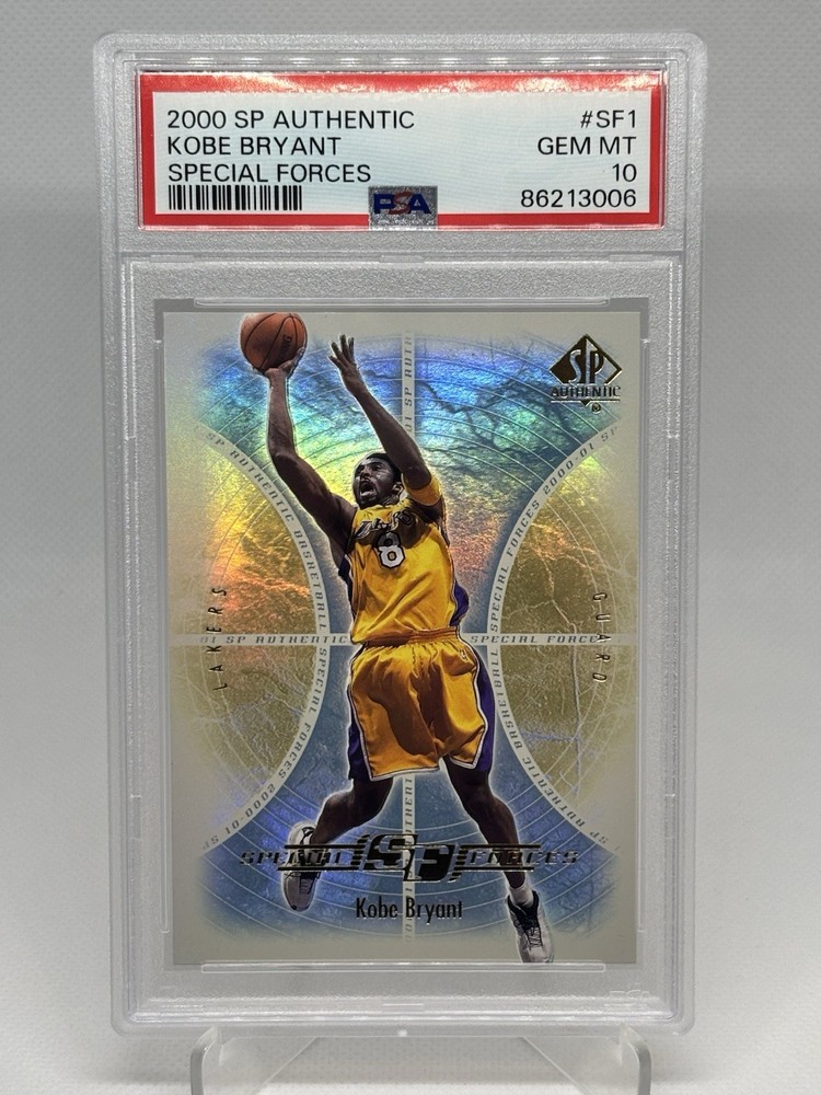 2000-01 SP Authentic KOBE BRYANT Special Forces #SF1 PSA 10 Gem Mint Lakers