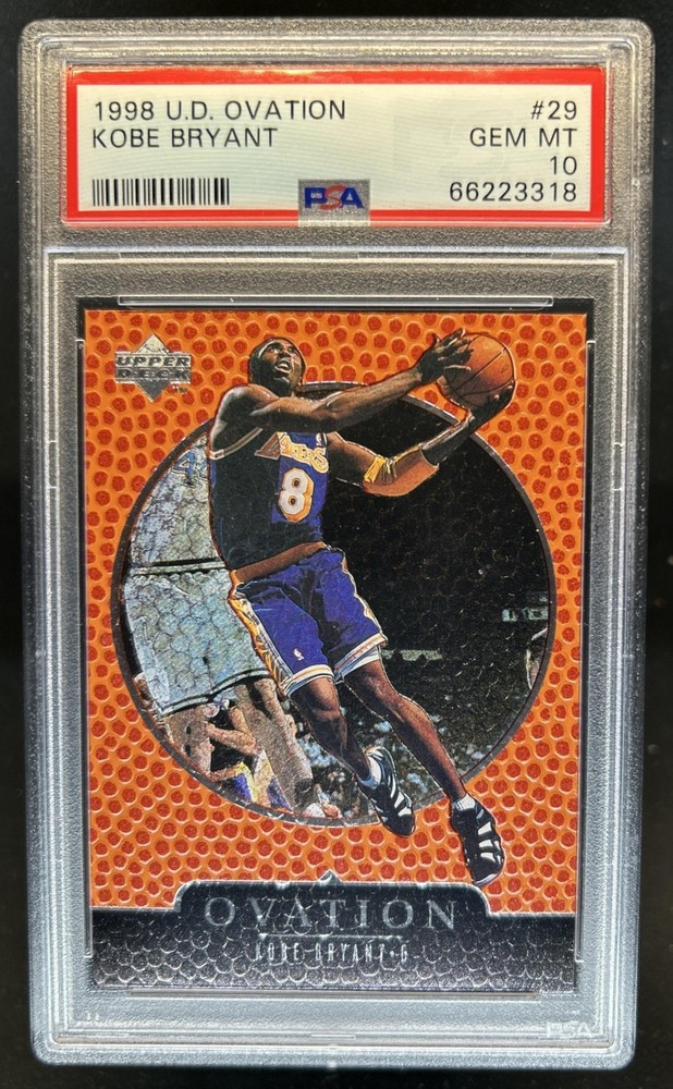 1998-99 Upper Deck Ovation Kobe Bryant #29 Lakers PSA 10 GEM MINT