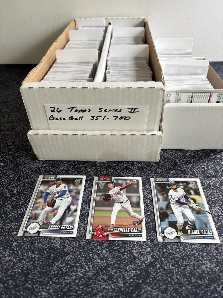 2026 Topps Series2 Baseball,10 card minimum,10/$6.00, cards 525-700, Free Ship!!