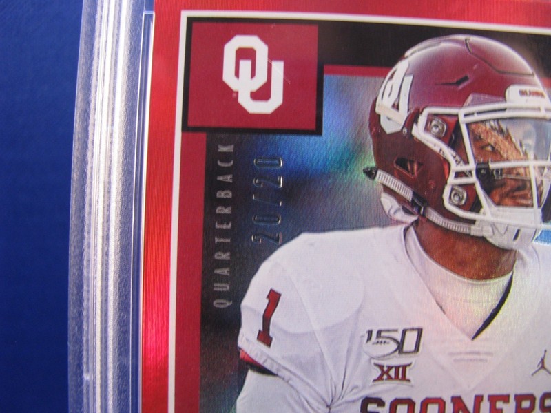 2020 Score "JALEN HURTS" Red Zone RC ~ PSA 10 Gem Mint ~ SN #20/20 ~ POP 5 !!! view 2