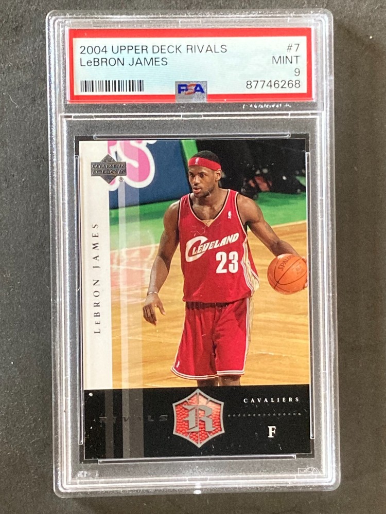2004 Upper Deck Rivals #7 Lebron James PSA 9