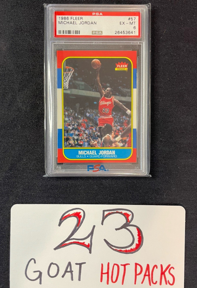 MICHAEL JORDAN LeBRON KOBE SHAQ Rookie Auto PSA BGS GOAT HOT PACKS Only 23 made