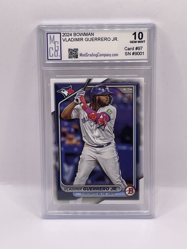 2024 Bowman Vladimir Guerrero Jr. Graded MGCo. Gem Mint 10!