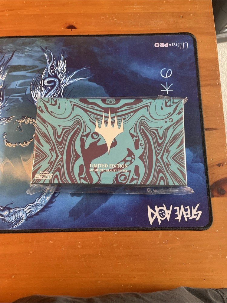 Magic - The Gathering Blue Collection AR Pin Set Pinfinty Black Lotus Limited
