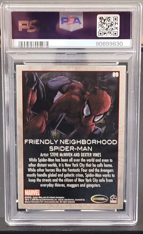 2009 Spider-Man Friendly Neighborhood Archives #9 PSA 10 view 2