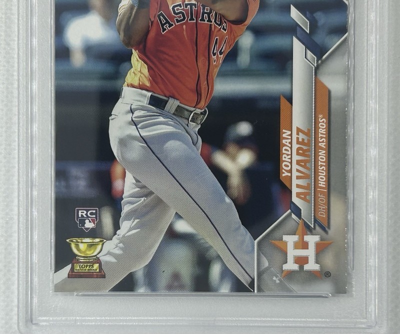 2020 Topps #276 RC Yordan Alvarez PSA 10 Gem Mint Rookie Card Astros MVP🔥 view 2