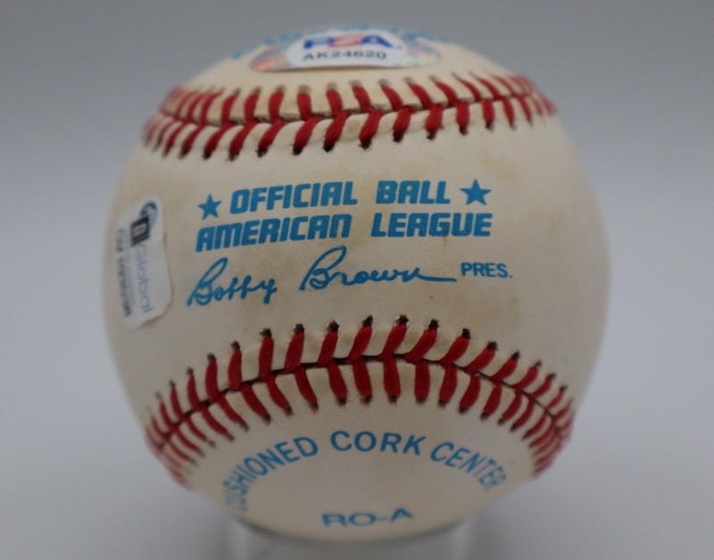 Nolan Ryan Signed Baseball Autograph Auto PSA/DNA AK24620 view 2
