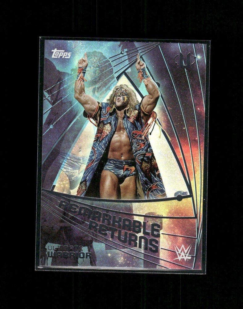 2025 Topps Universe WWE Ultimate Warrior #RRE-5 Remarkable Returns
