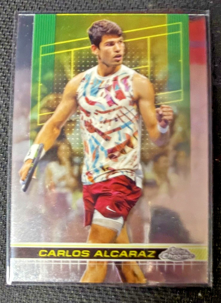 2024 Topps Chrome Tennis - #50 Carlos Alcaraz