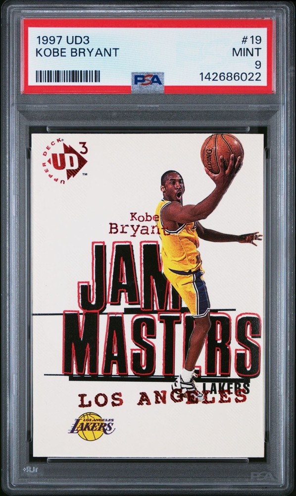 1997 UD3 19 KOBE BRYANT JAM MASTERS PSA 9