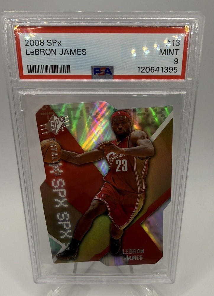 2008-09 SPx #13 LeBron James PSA 9 Cleveland Cavaliers