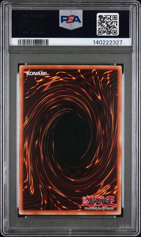 2007 Yu-Gi-Oh! Rainbow Dragon TAEV Unlimited Ghost Rare PSA 9 view 2