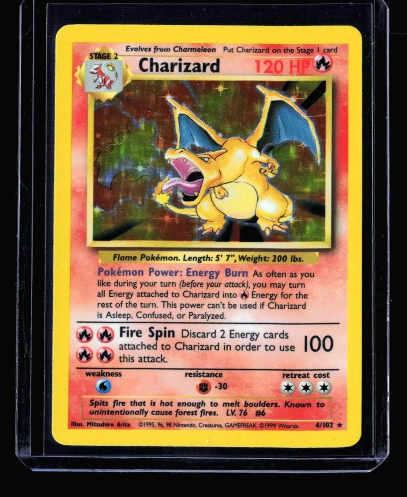 Charizard 4/102 Base Set Holo