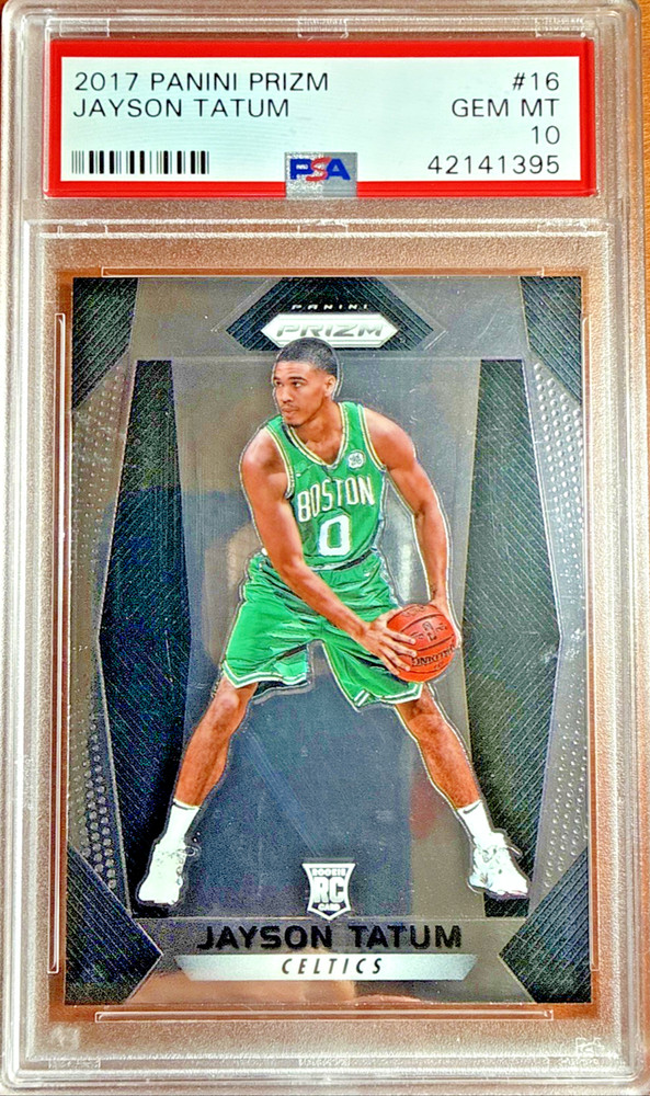 Jayson Tatum - 2017 Panini Prizm #16 (RC) Celtics PSA 10 GEM MINT