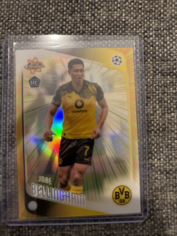2025-26 Topps Chrome Jobe Bellingham #5 (RC) Radiating Rookie